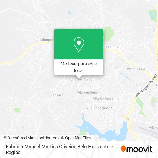 Fabricio Manuel Martins Oliveira mapa