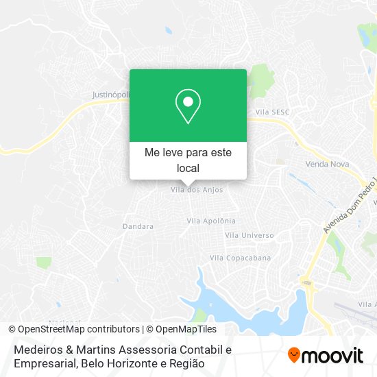 Medeiros & Martins Assessoria Contabil e Empresarial mapa