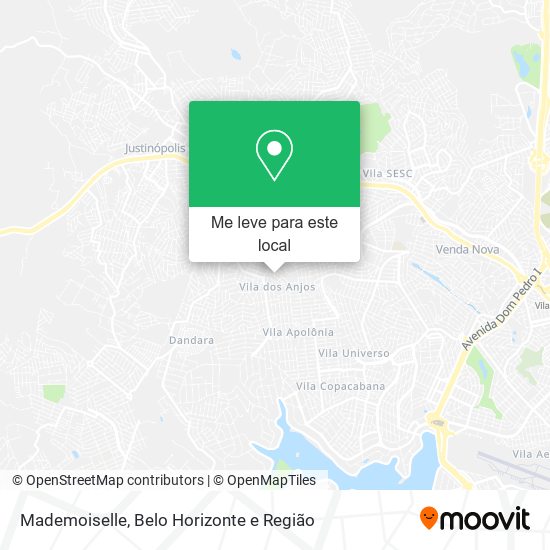 Mademoiselle mapa