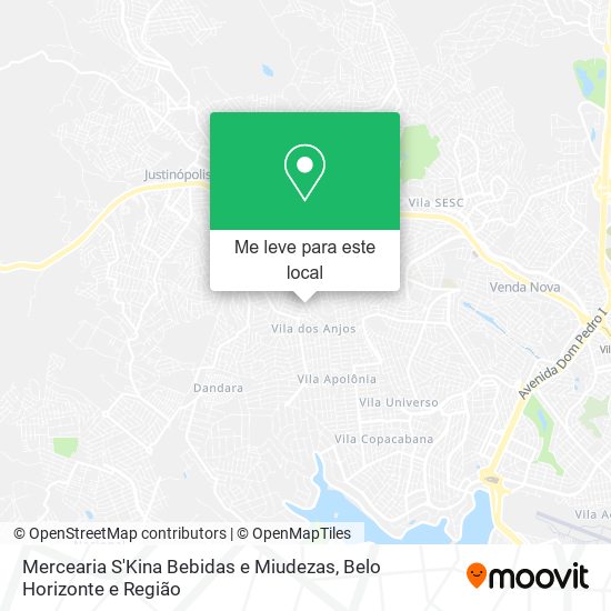 Mercearia S'Kina Bebidas e Miudezas mapa