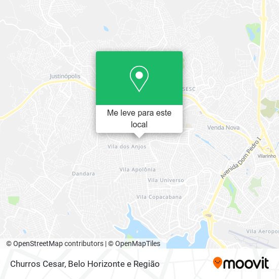 Churros Cesar mapa