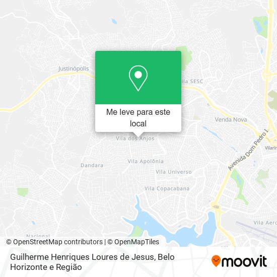 Guilherme Henriques Loures de Jesus mapa