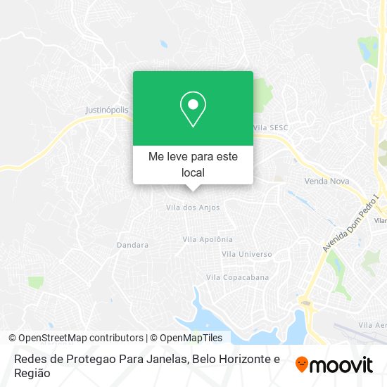 Redes de Protegao Para Janelas mapa
