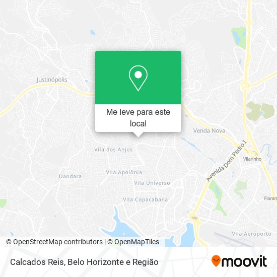Calcados Reis mapa