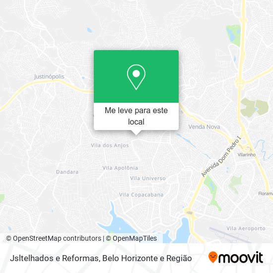 Jsltelhados e Reformas mapa