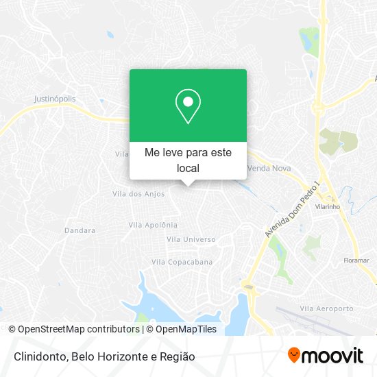 Clinidonto mapa