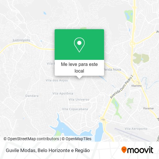 Guvile Modas mapa