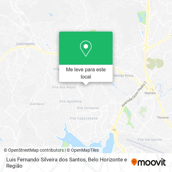 Luis Fernando Silveira dos Santos mapa
