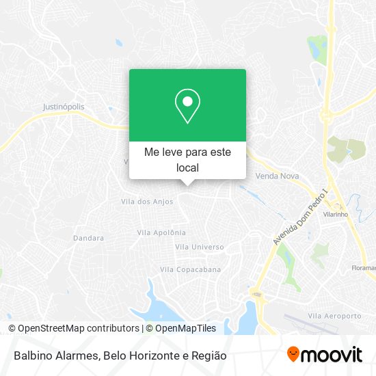Balbino Alarmes mapa