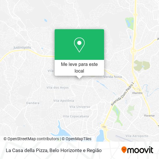 La Casa della Pizza mapa
