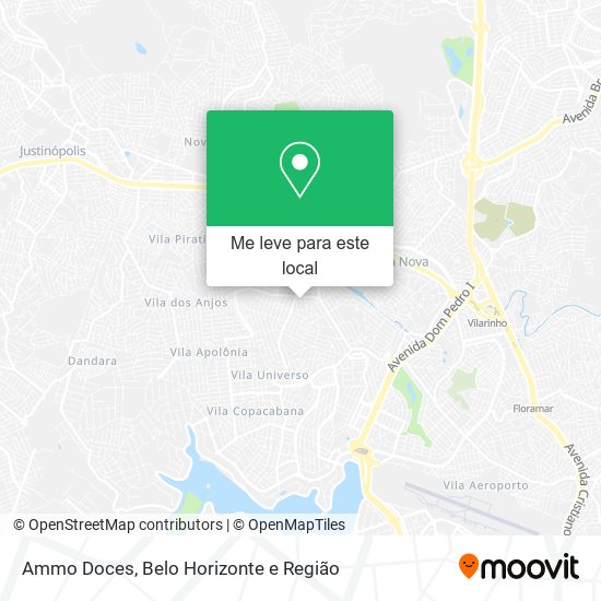 Ammo Doces mapa