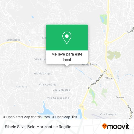 Sibele Silva mapa