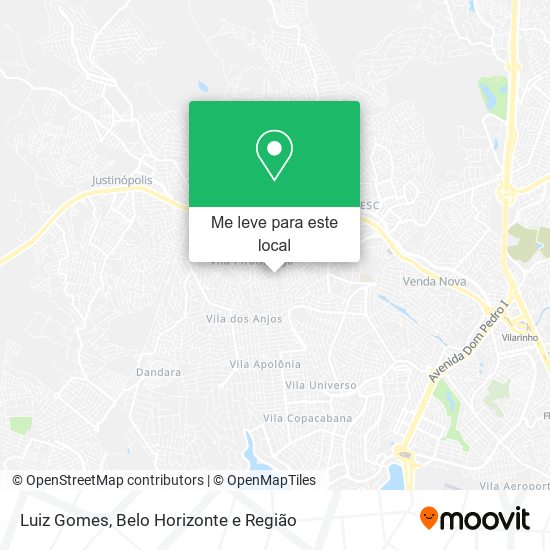 Luiz Gomes mapa