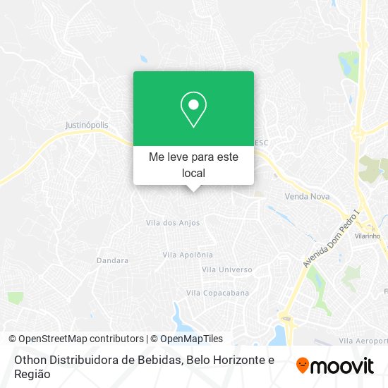Othon Distribuidora de Bebidas mapa