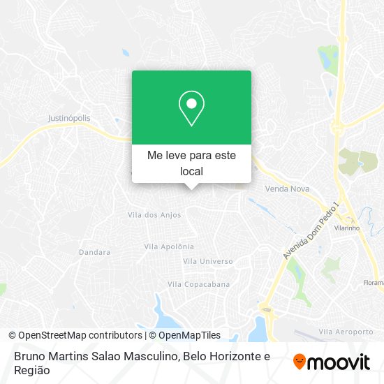 Bruno Martins Salao Masculino mapa