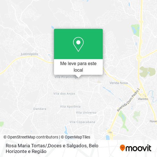 Rosa Maria Tortas / ,Doces e Salgados mapa