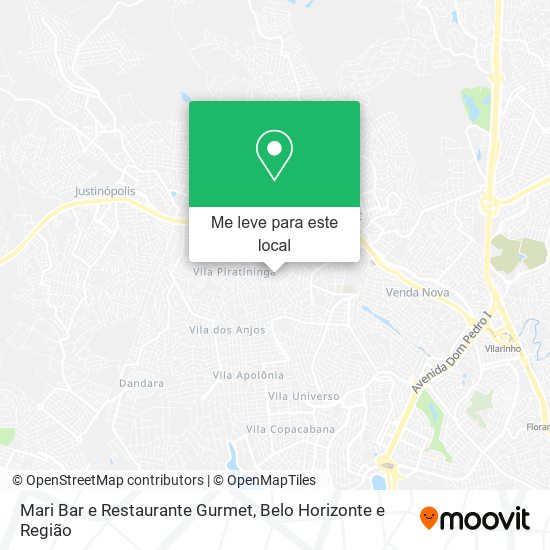 Mari Bar e Restaurante Gurmet mapa