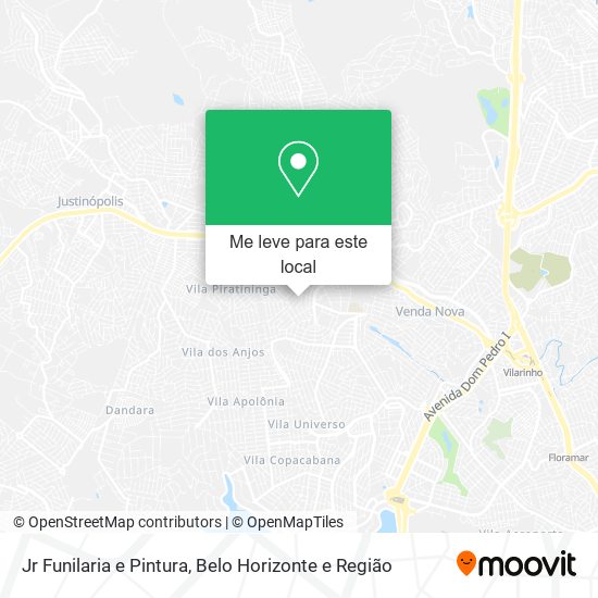 Jr Funilaria e Pintura mapa