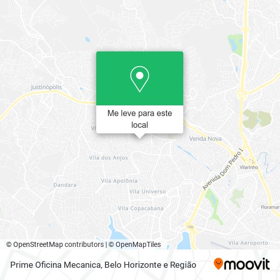 Prime Oficina Mecanica mapa
