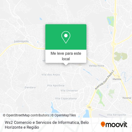 Ws2 Comercio e Servicos de Informatica mapa