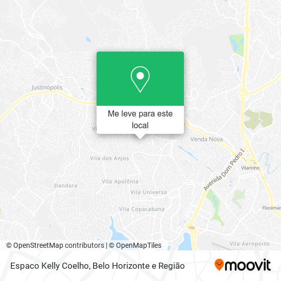 Espaco Kelly Coelho mapa