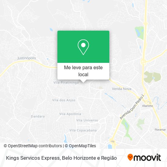 Kings Servicos Express mapa