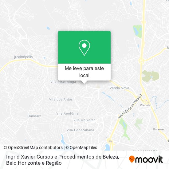 Ingrid Xavier Cursos e Procedimentos de Beleza mapa