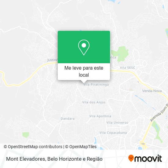 Mont Elevadores mapa