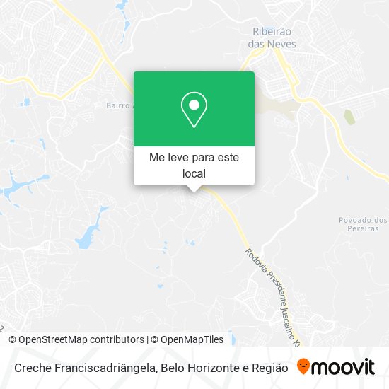 Creche Franciscadriângela mapa
