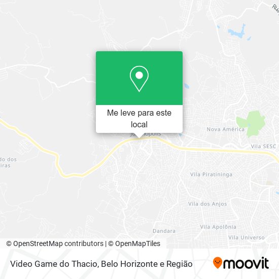 Video Game do Thacio mapa