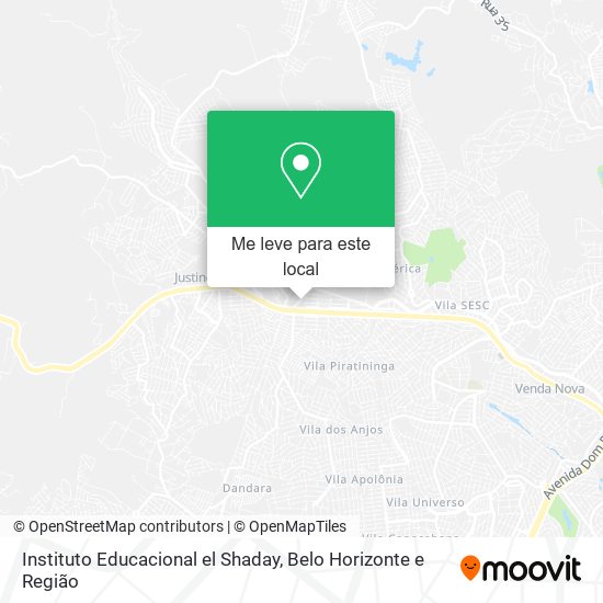 Instituto Educacional el Shaday mapa