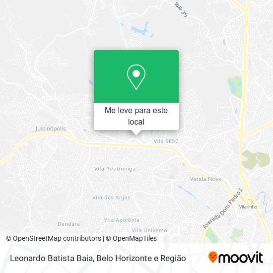 Leonardo Batista Baia mapa