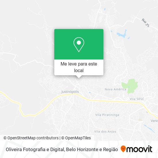 Oliveira Fotografia e Digital mapa
