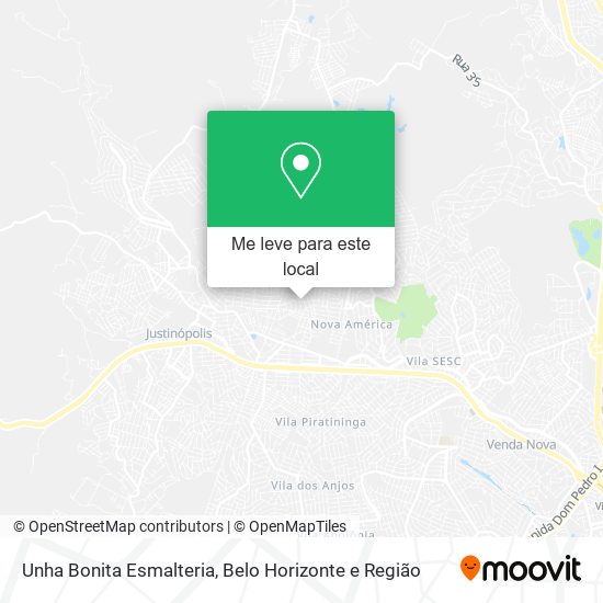 Unha Bonita Esmalteria mapa
