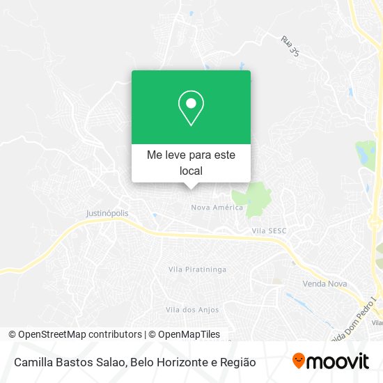 Camilla Bastos Salao mapa