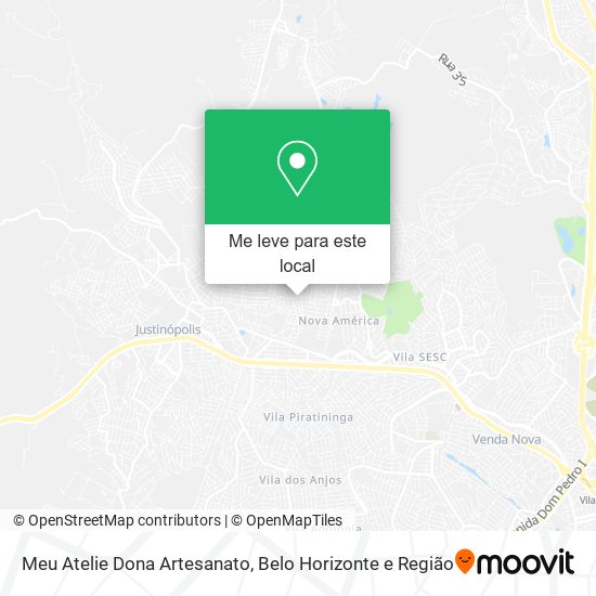 Meu Atelie Dona Artesanato mapa