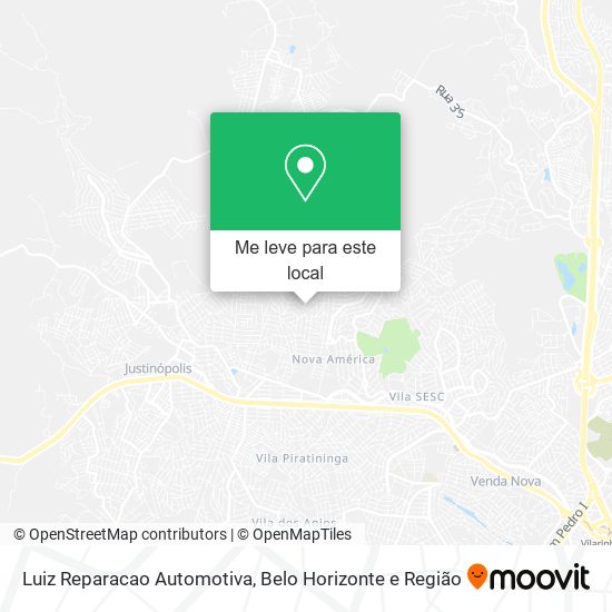 Luiz Reparacao Automotiva mapa