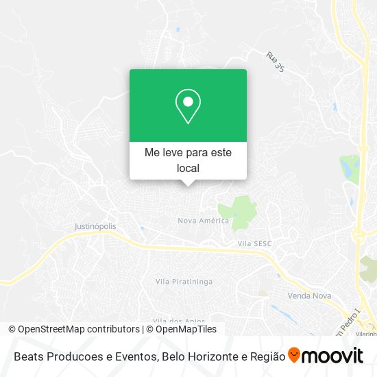 Beats Producoes e Eventos mapa