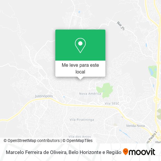 Marcelo Ferreira de Oliveira mapa