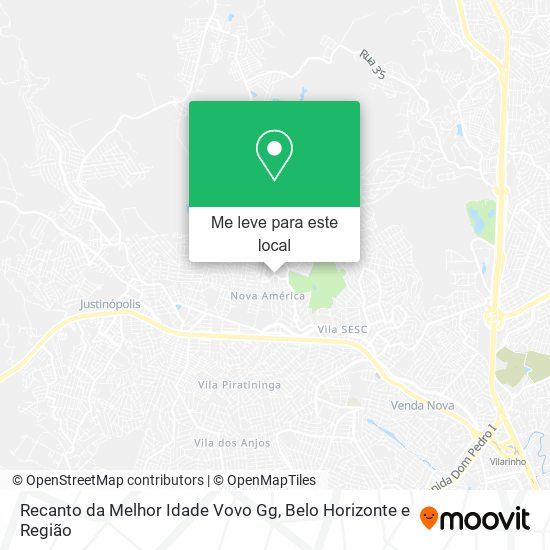 Recanto da Melhor Idade Vovo Gg mapa