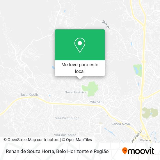 Renan de Souza Horta mapa