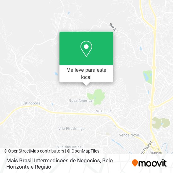 Mais Brasil Intermedicoes de Negocios mapa