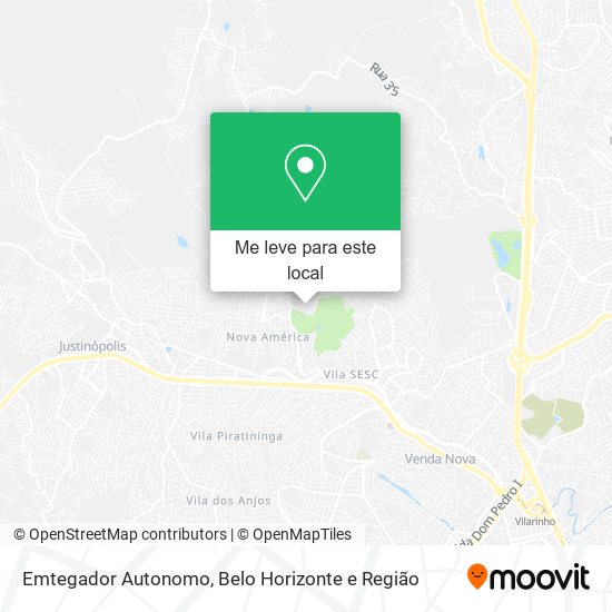 Emtegador Autonomo mapa