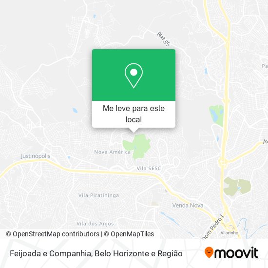 Feijoada e Companhia mapa