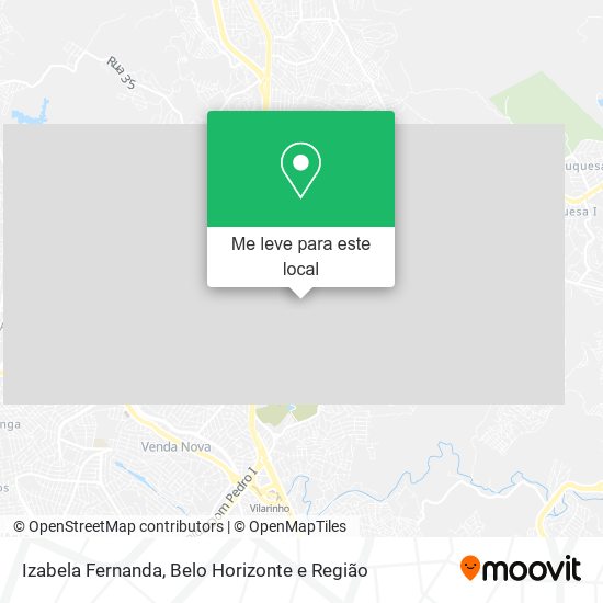 Izabela Fernanda mapa