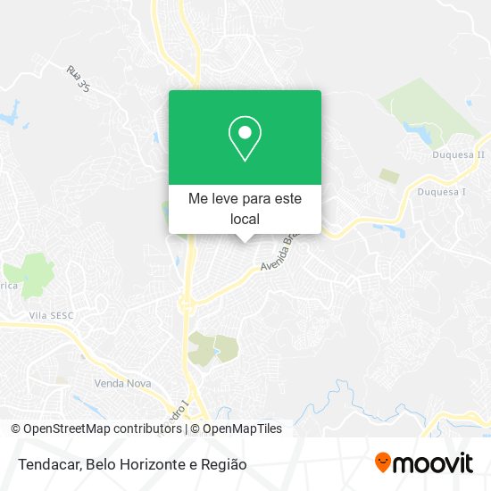 Tendacar mapa