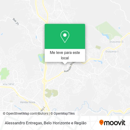 Alessandro Entregas mapa