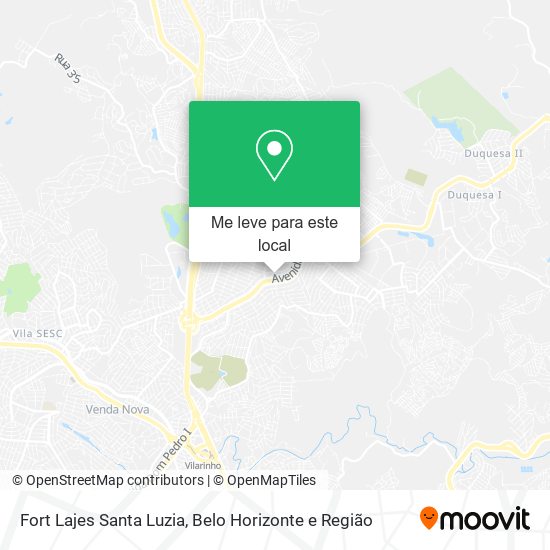 Fort Lajes Santa Luzia mapa