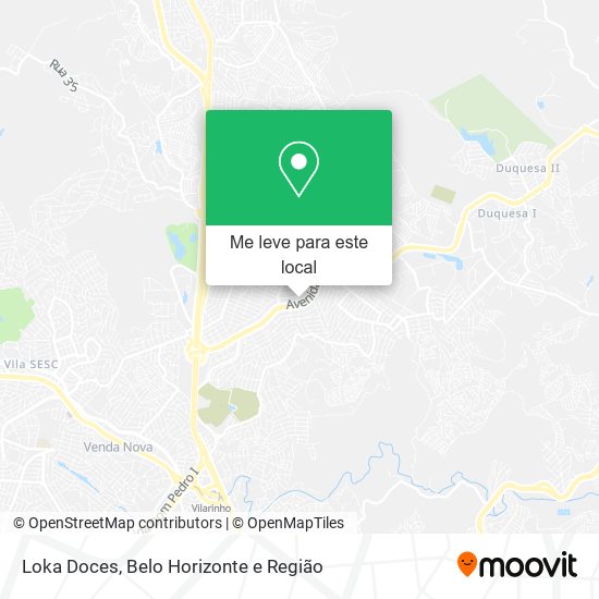 Loka Doces mapa