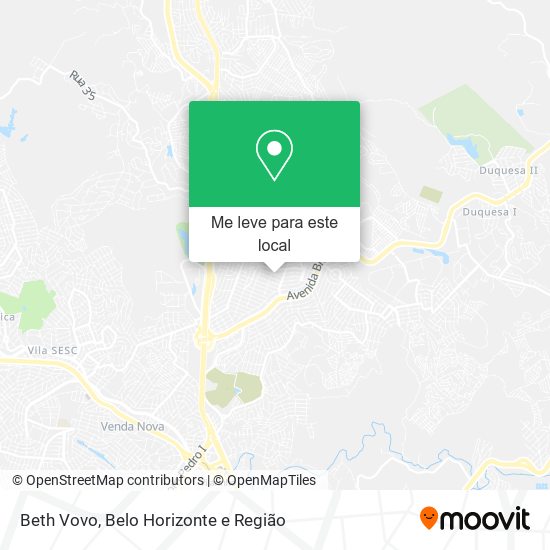 Beth Vovo mapa